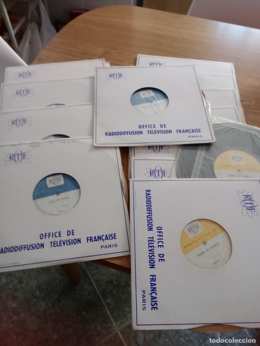 Disques de vinyle: OFFICE DE RADIODIFFUSION TELEVISION FRANCAISE LOTE DE 13 VINILOS