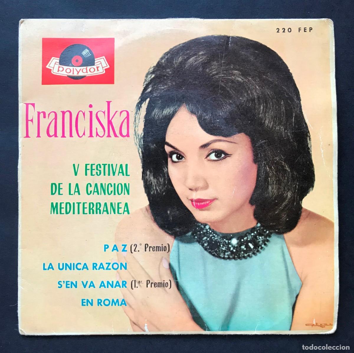 Discos de vinilo: FRANCISKA Paz EP - POLYDOR - Foto 1