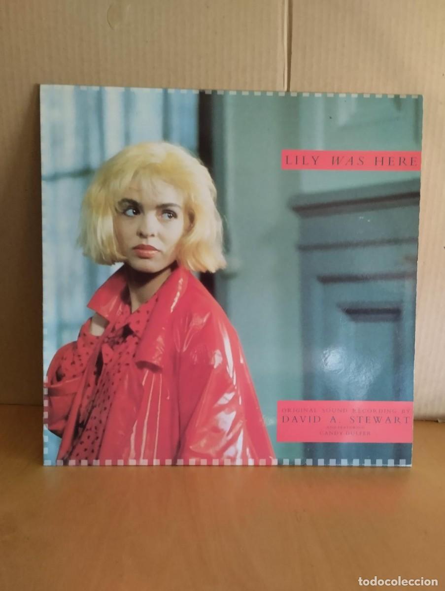 Discos de vinilo: DAVID A .STEWART -CANDY DULFER --- LILY WAS HERE - Foto 1