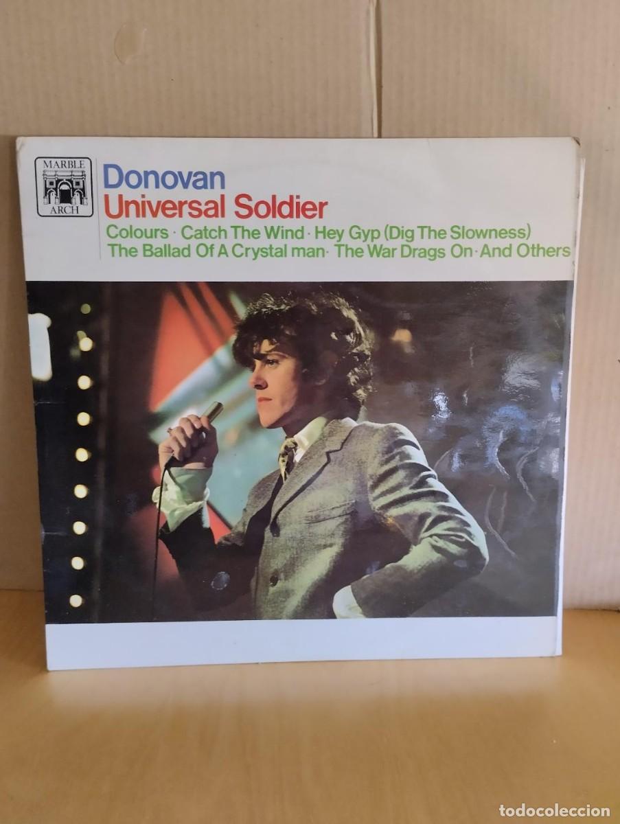 Discos de vinilo: DONOVAN --- UNIVERSAL SOLDIER - Foto 1