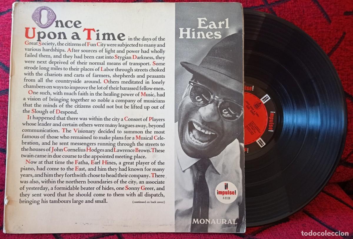 Discos de vinilo: EARL HINES ** Once Upon A Time ** VINILO LP ORIGINAL 1966 - Foto 1