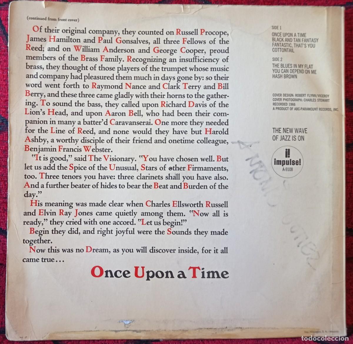 Discos de vinilo: EARL HINES ** Once Upon A Time ** VINILO LP ORIGINAL 1966 - Foto 2