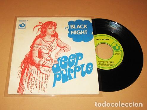 Discos de vinilo: DEEP PURPLE - BLACK NIGHT - SINGLE - 1970 - Foto 1