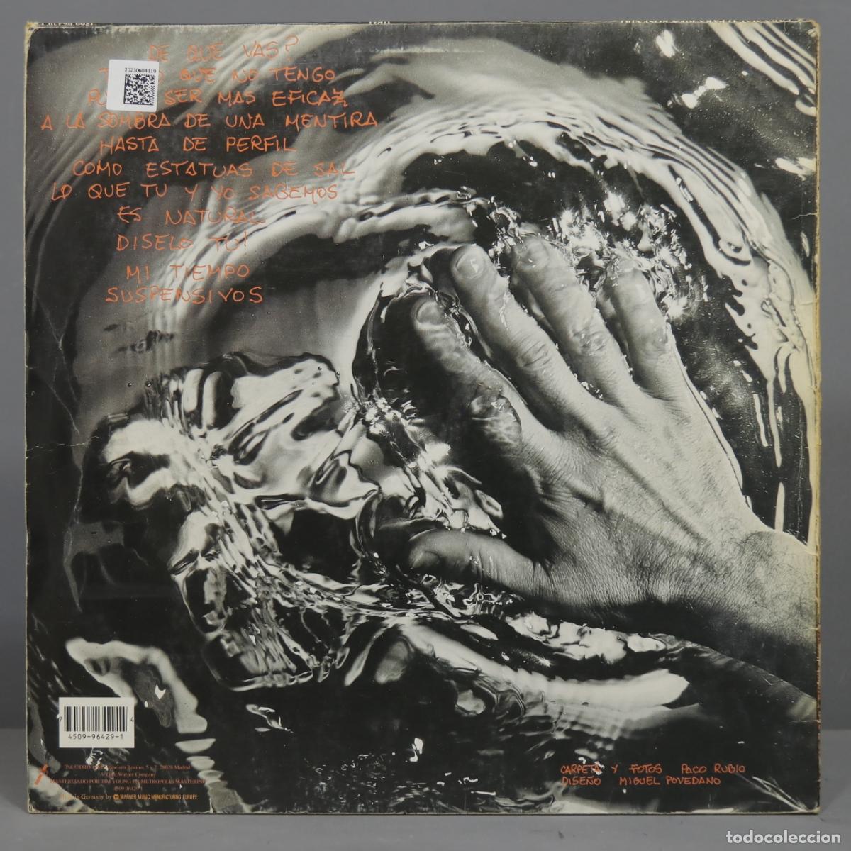 Discos de vinilo: LP. Rosendo &ndash; Para Mal O Para Bien - Foto 2