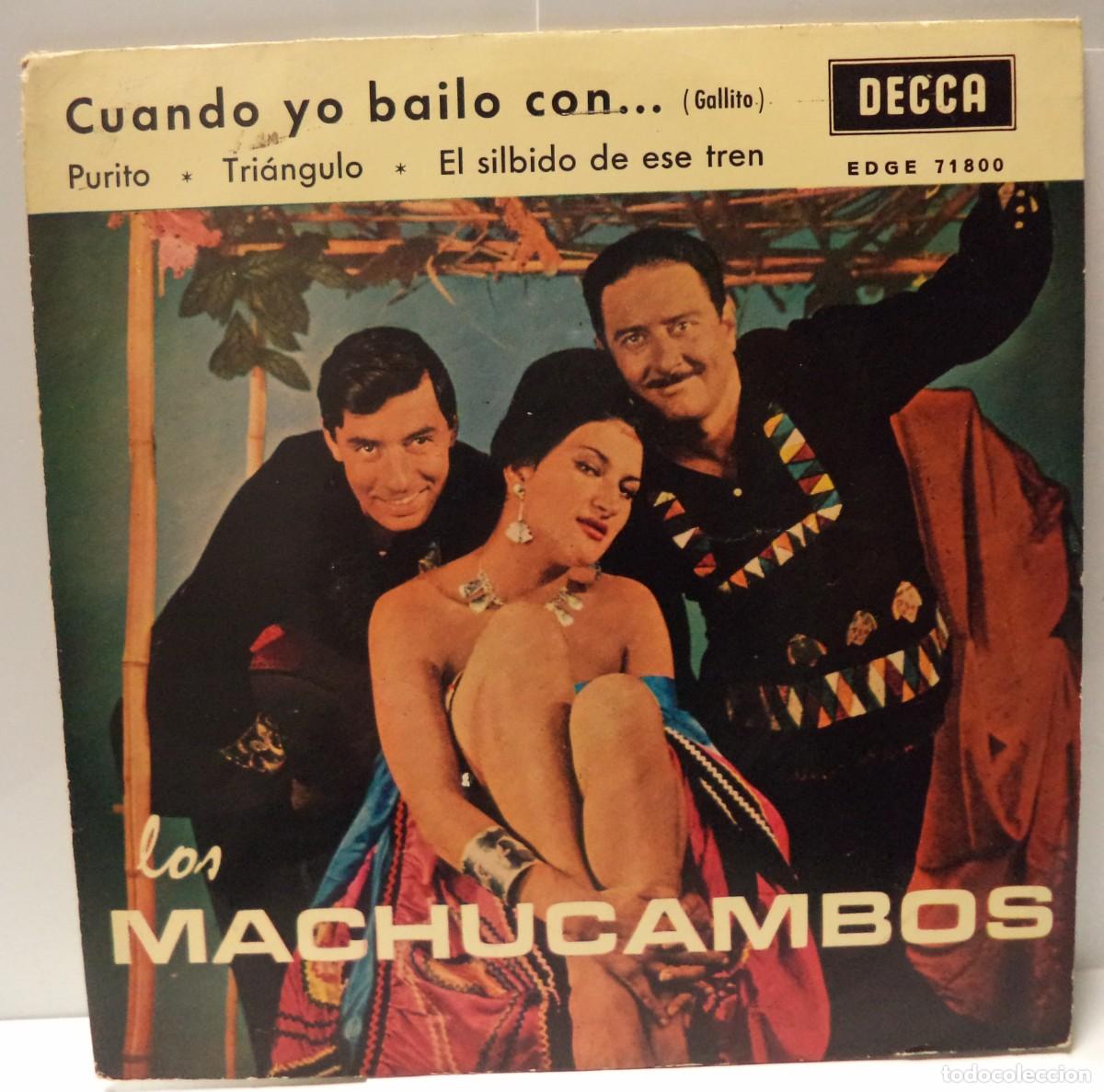 Discos de vinilo: LOS MACHUCAMBOS - Cuando yo Bailo - Foto 1