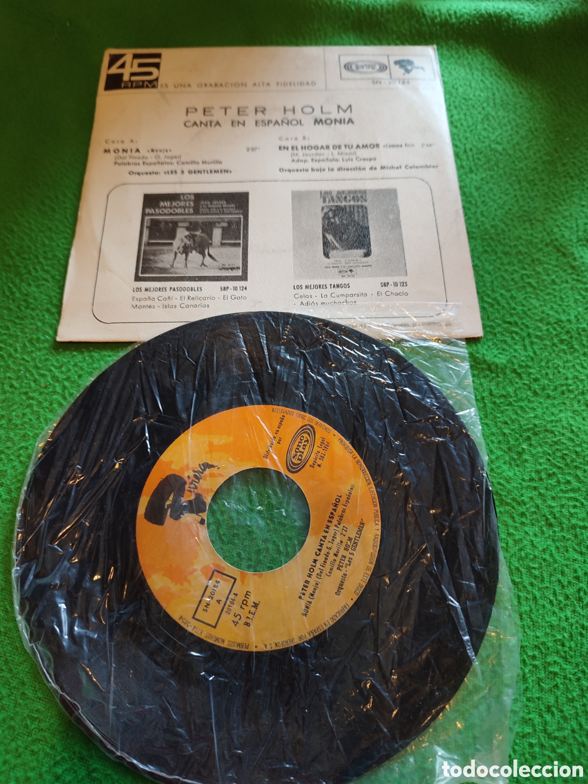 Discos de vinilo: Peter Holm - Monia - Foto 2