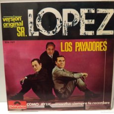 Discos de vinilo: LOS PAYADORES - COMO AYER
