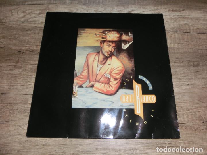 Discos de vinilo: Matt bianco - Just cant stand it - Foto 1