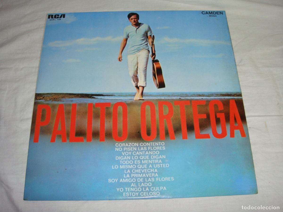 Discos de vinilo: PALITO ORTEGA - CORAZON CONTENTO (LP RCA 1969) - Foto 1