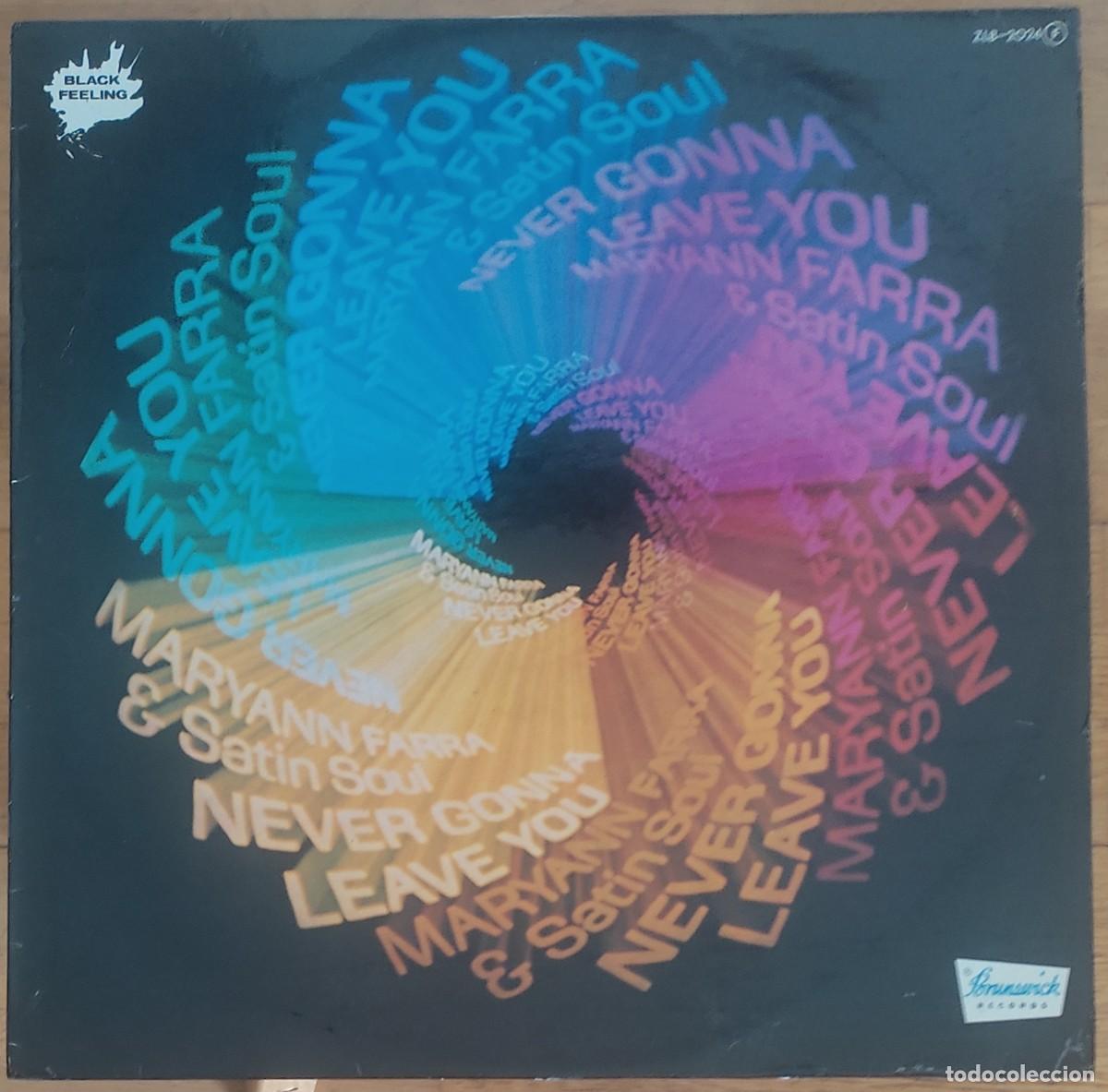 maryann farra & satin soul: never gonna leave y - Compra venta en
