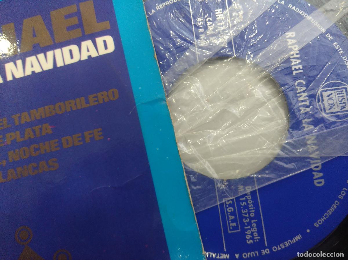 Discos de vinilo: RAPHAEL/CANTA LA NAVIDAD/SINGLE. - Foto 2