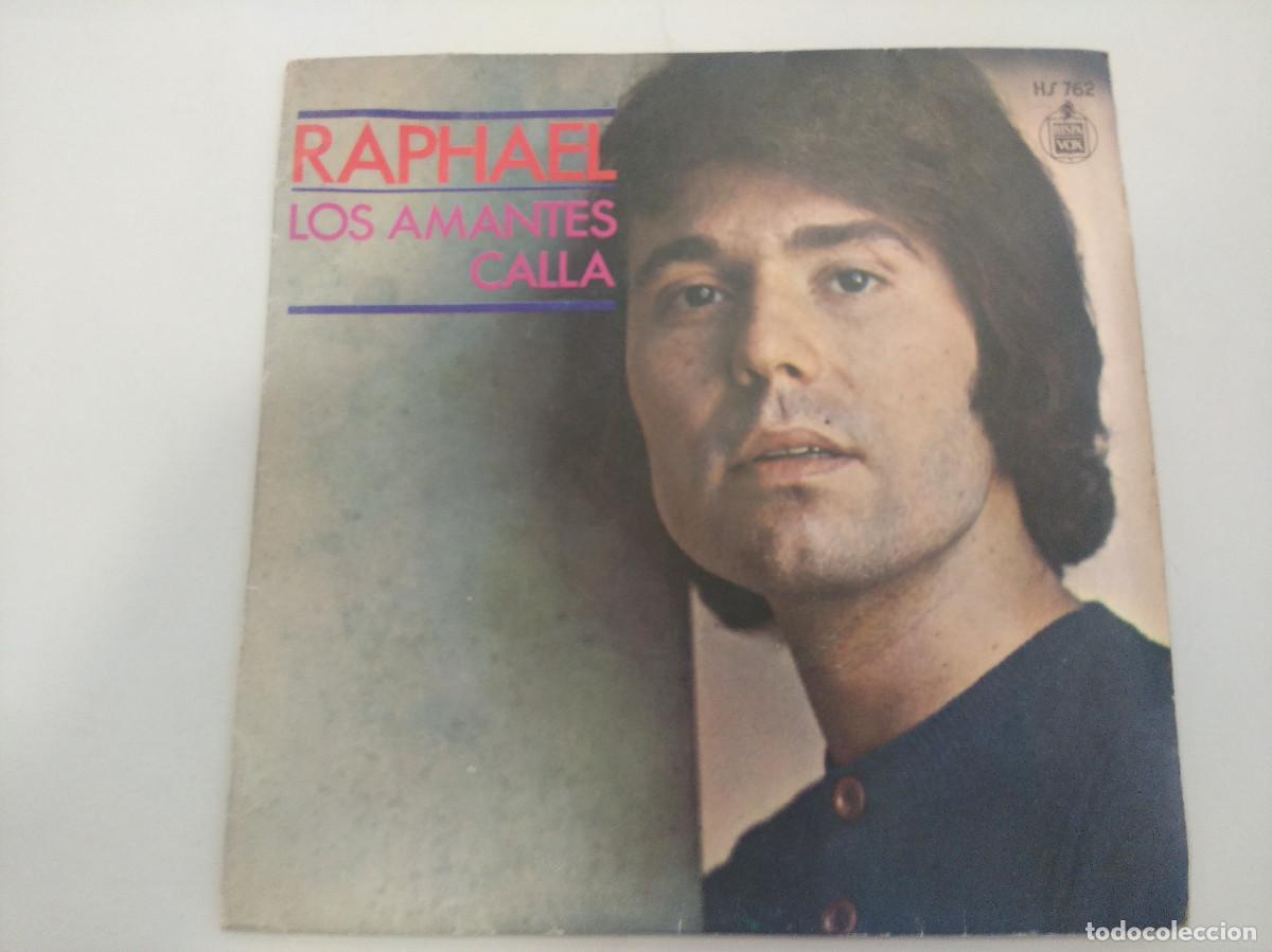Discos de vinilo: RAPHAEL/LOS AMANTES/SINGLE. - Foto 1