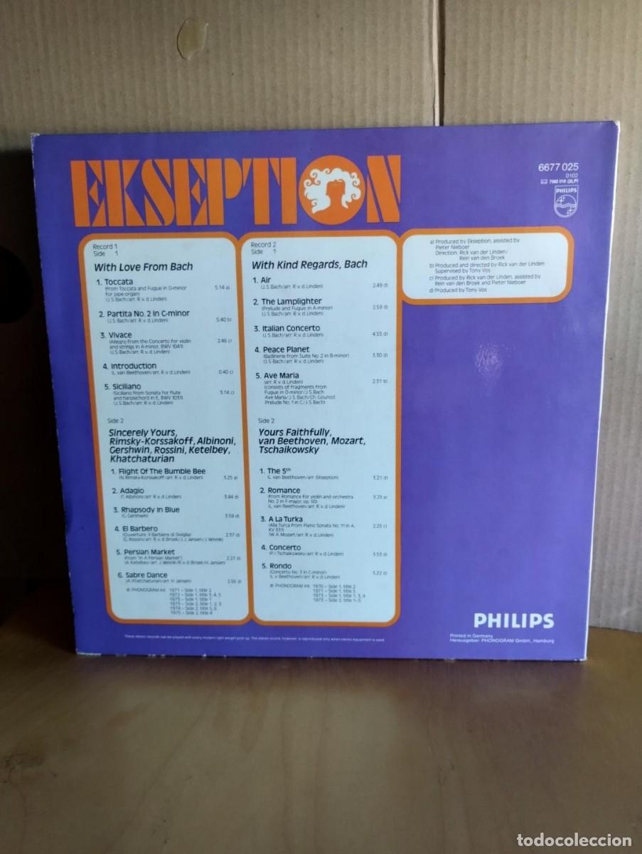 Discos de vinilo: EKSEPTION --- WITH LOVE FROM - Foto 2