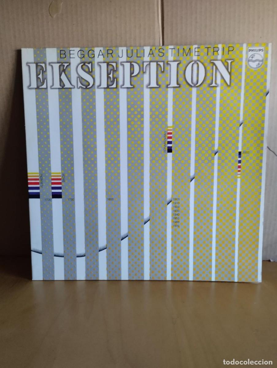 Discos de vinilo: EKSEPTION --- BEGGAR JULIA&acute;S TIME TRIP - Foto 1