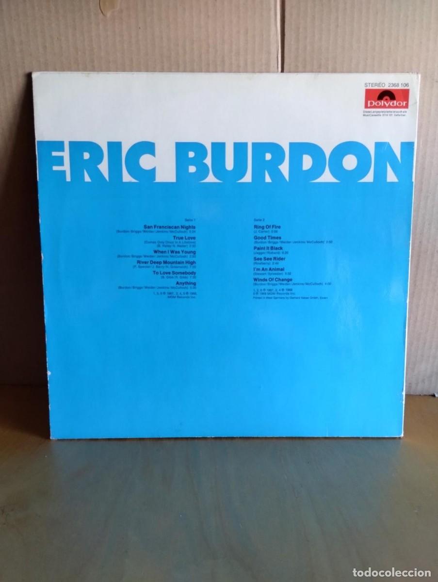 Discos de vinilo: ERIC BURDON ---- ERIC BURDON - Foto 2