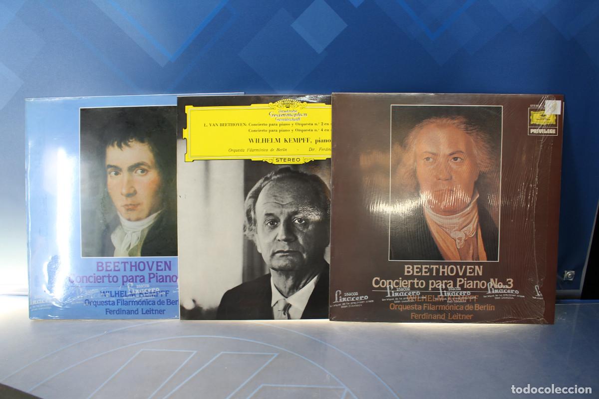 Discos de vinilo: 3 Lps Wilhelm Kempff. - Foto 1