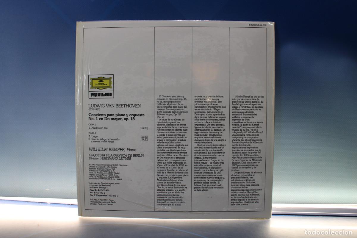 Discos de vinilo: 3 Lps Wilhelm Kempff. - Foto 11