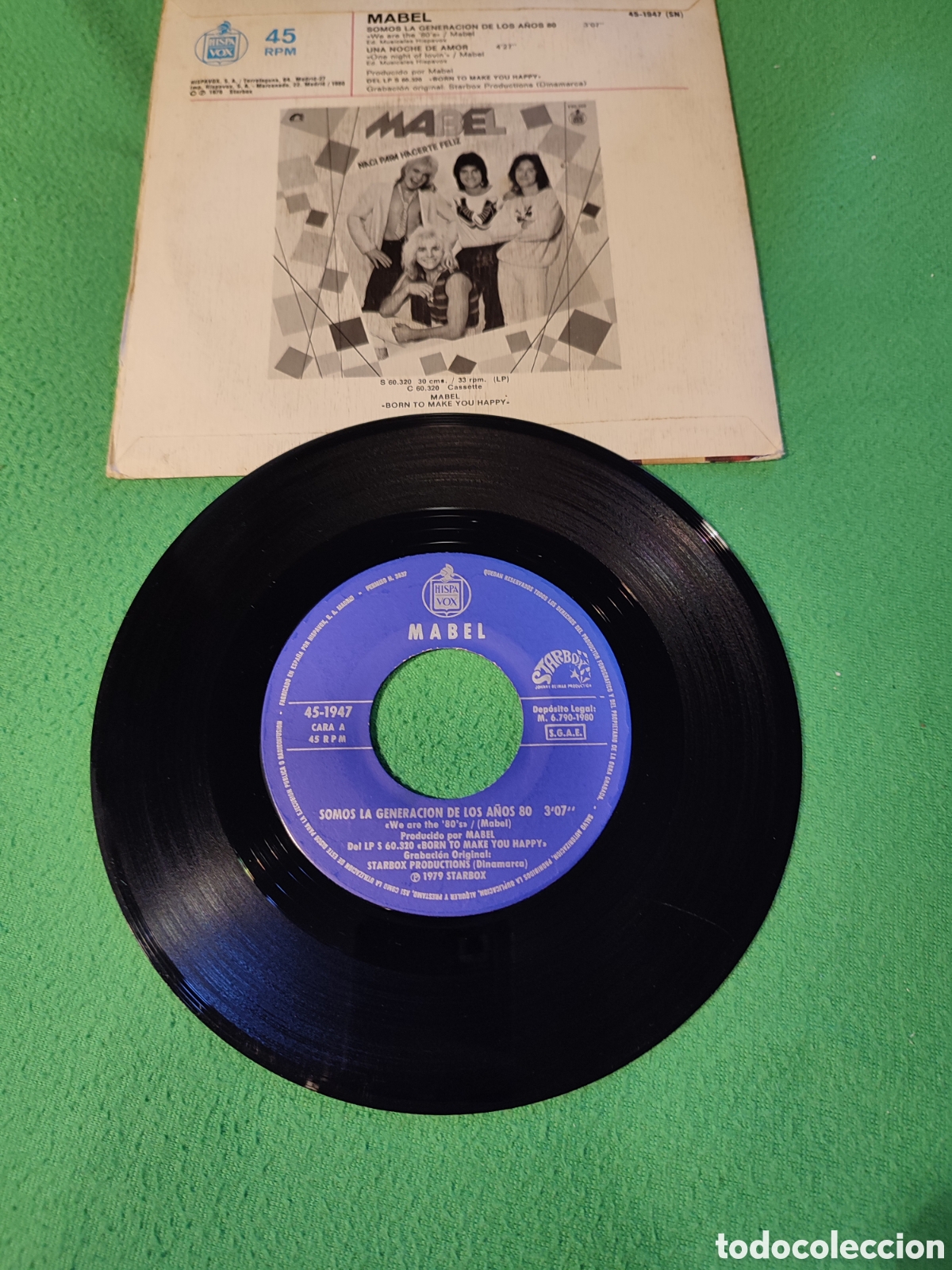 Discos de vinilo: Mabel - Somos la generaci&oacute;n... - Foto 2