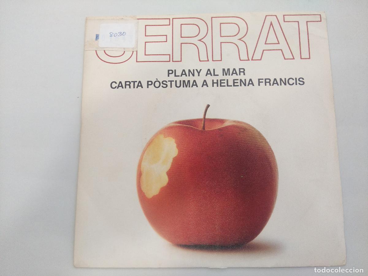Discos de vinilo: SERRAT/PLANY AL MAR/SINGLE PROMOCIONAL. - Foto 1