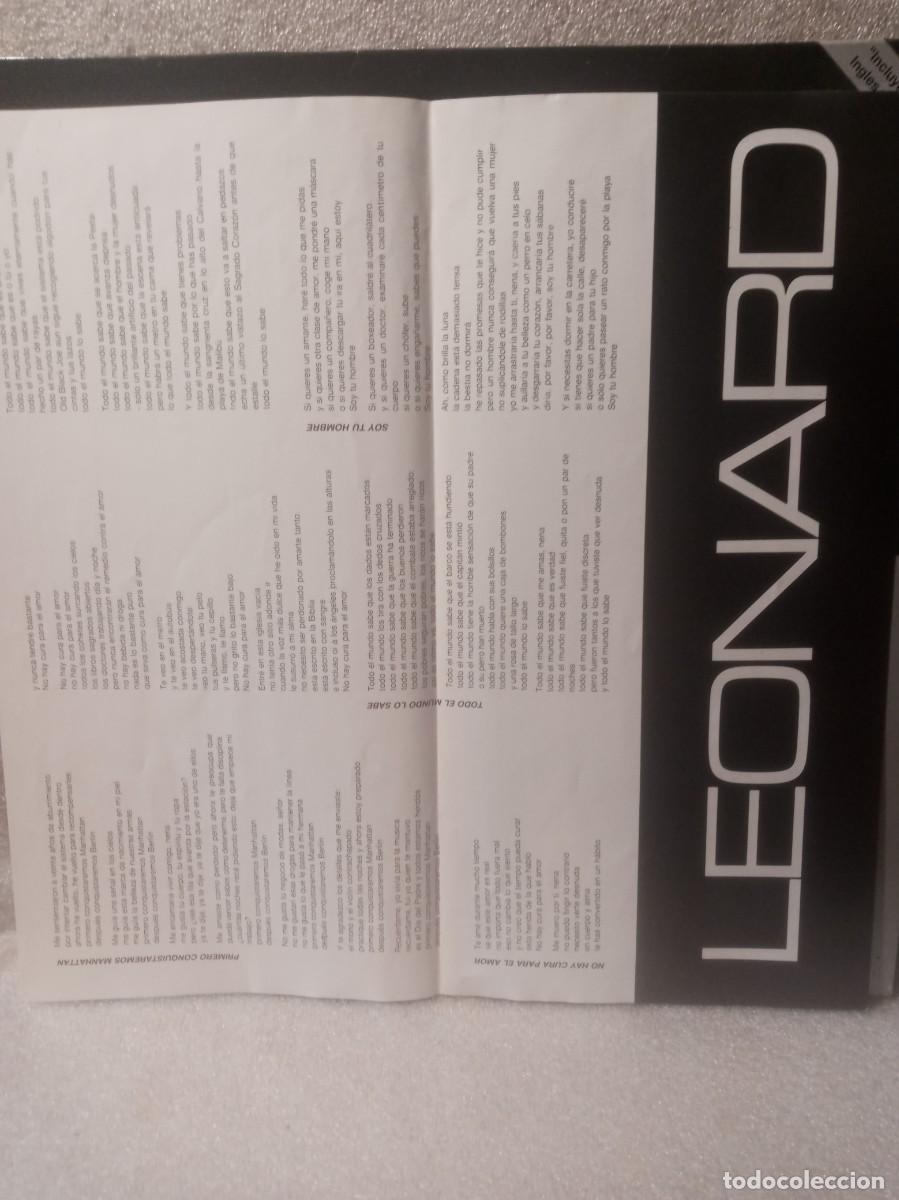 Discos de vinilo: LEONARD COHEN-IM YOUR MAN. - Foto 2