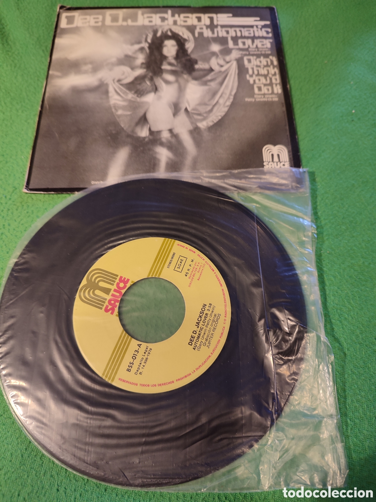 Discos de vinilo: Dee D. Jackson - Automatic lover - Foto 2