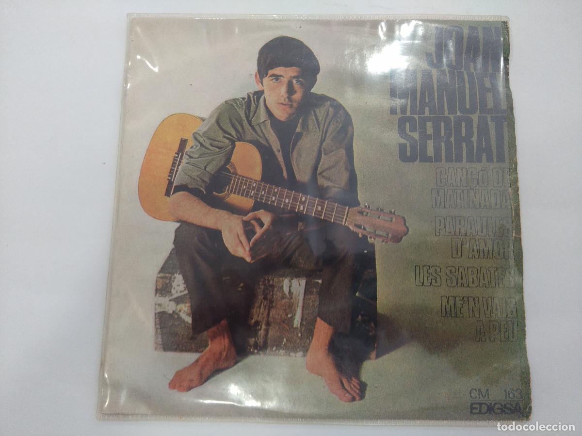 Discos de vinilo: SERRAT/CANCO DE MATINADA/SINGLE. - Foto 1