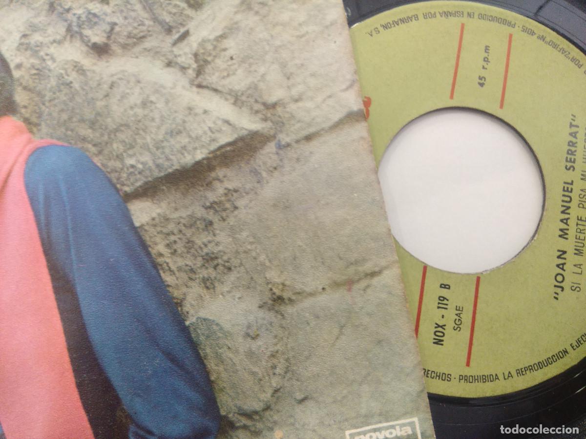 Discos de vinilo: SERRAT/COMO UN GORRION/SINGLE. - Foto 2