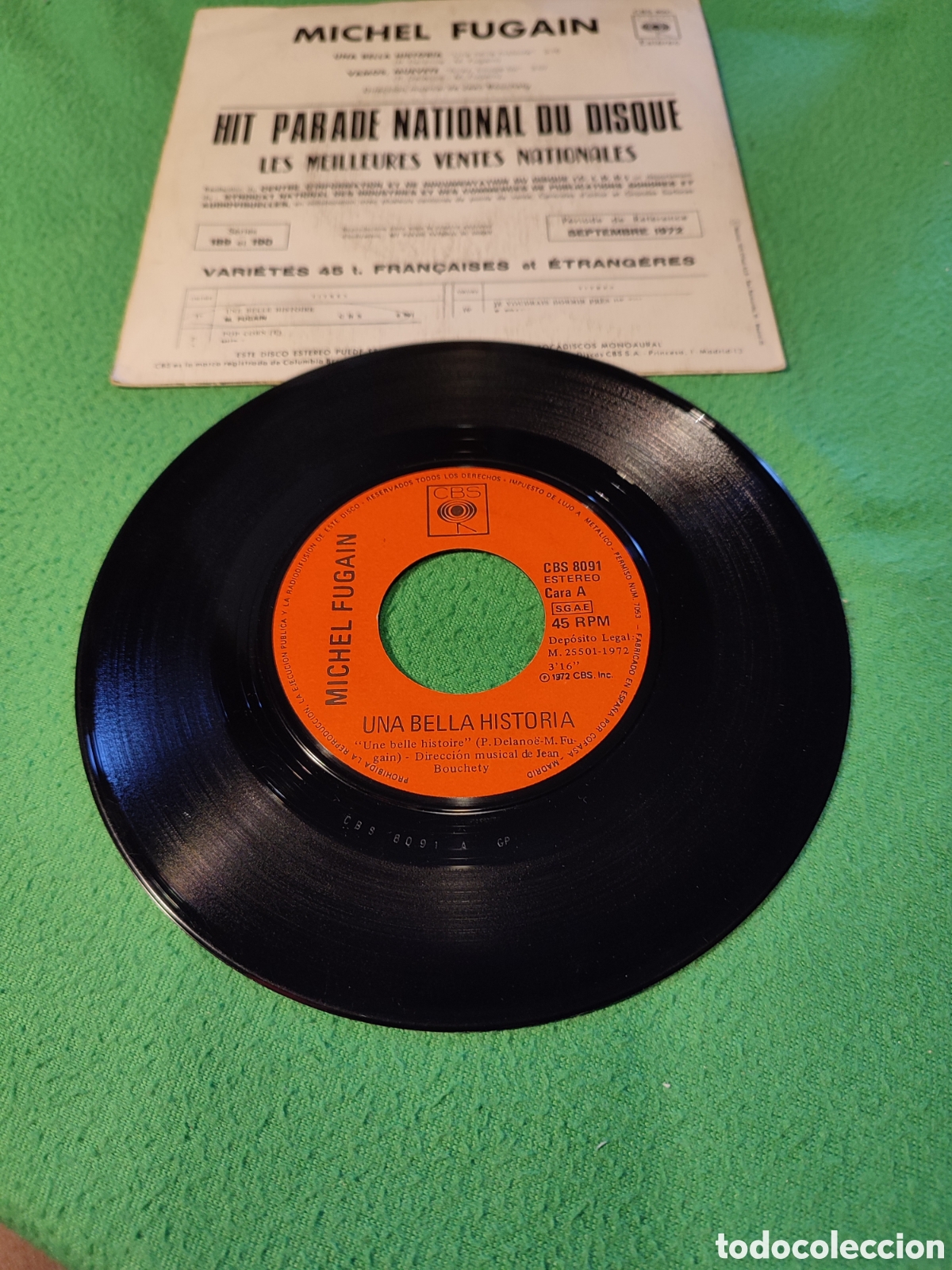 Discos de vinilo: Michael Fugain - Una bella historia - Foto 2