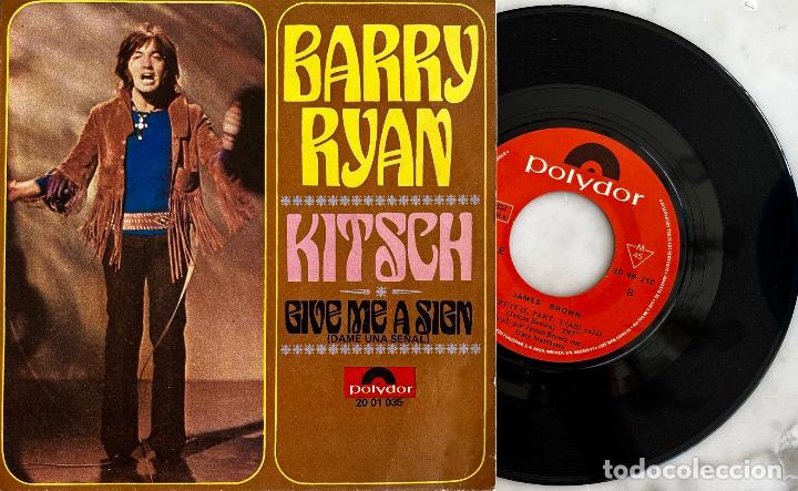Discos de vinilo: BARRY RYAN. KITSCH. SINGLE ORIGINAL ESPA&Ntilde;A 1972 - Foto 1