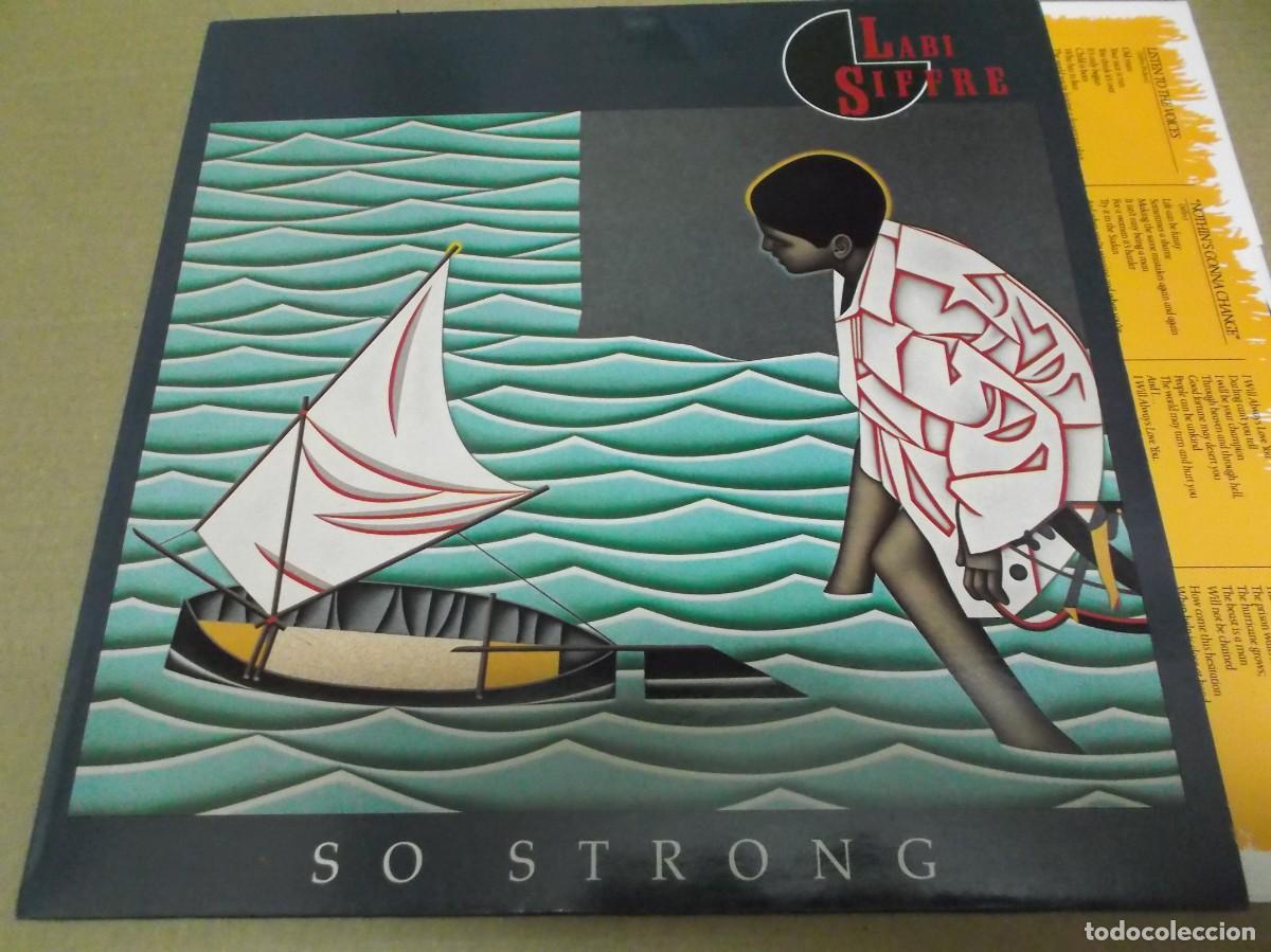 Discos de vinilo: LABI SIFFRE (LP) SO STRONG A&Ntilde;O 1981 - ENCARTE INTERIOR CON LETRAS