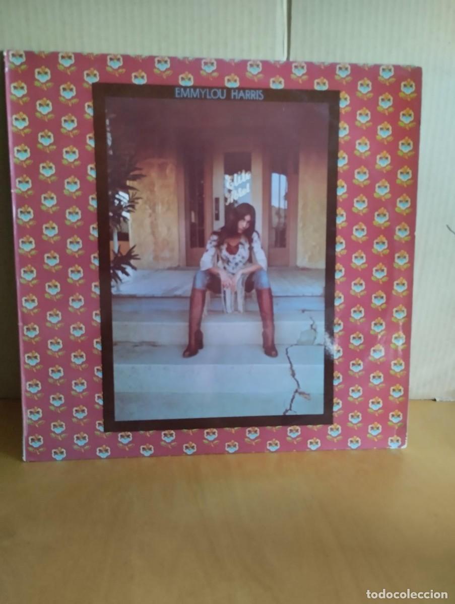 Discos de vinilo: EMMYLOU HARRIS --- ELITE HOTEL - Foto 1
