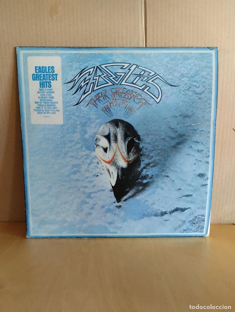 Discos de vinilo: EAGLES ---- THEIR GREATEST HITS - Foto 1