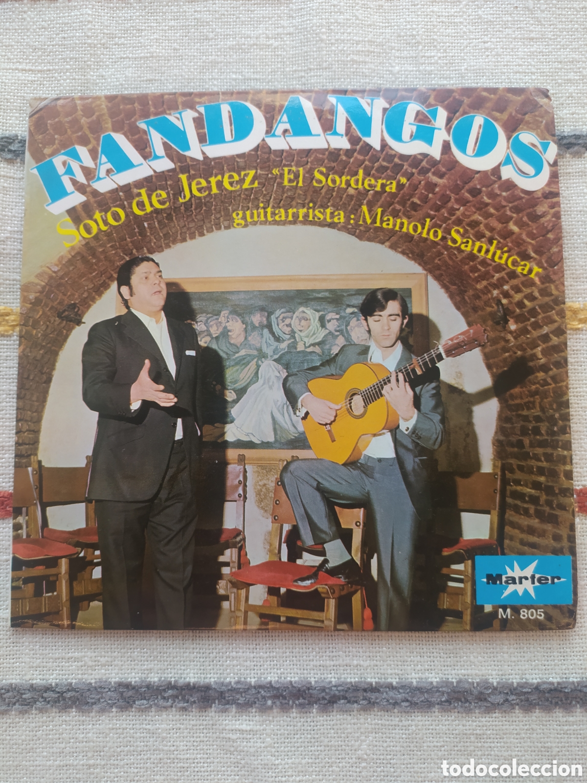 Discos de vinilo: EP Sordera/Sanl&uacute;car - Foto 1