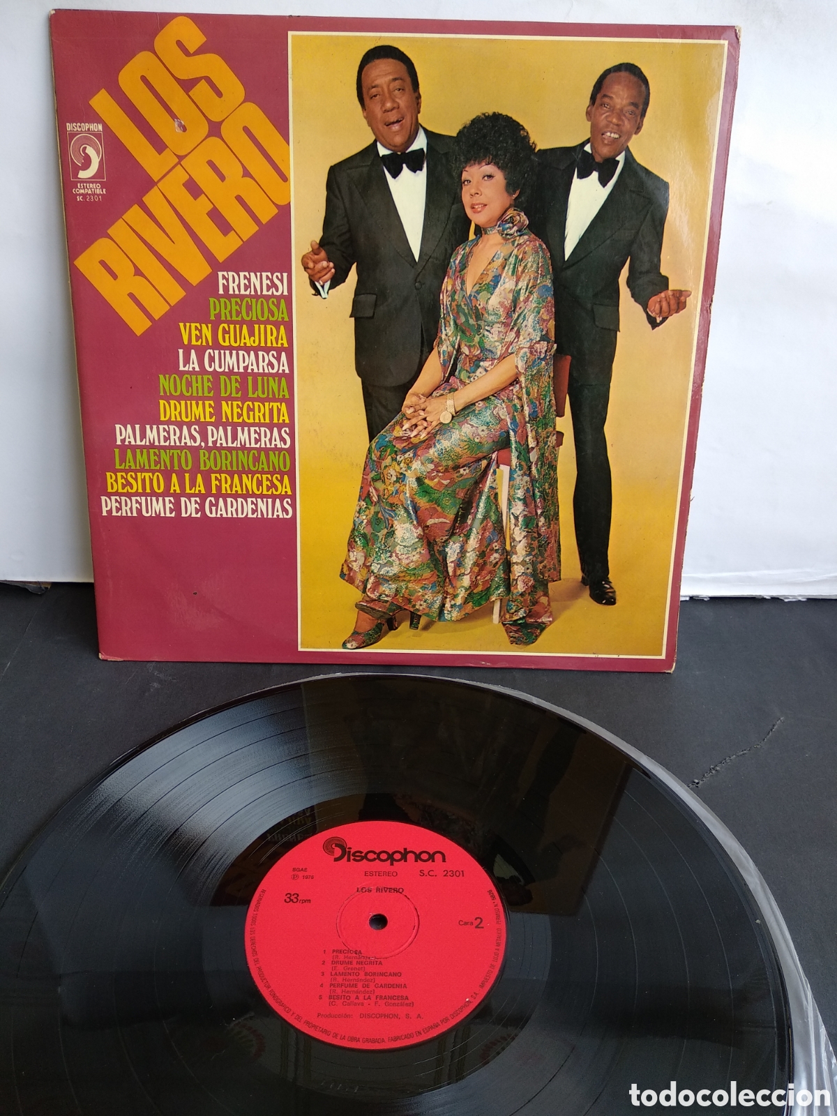 Discos de vinilo: LOS RIVERO, SPAIN, DISCOPHON, 1976, J.7 - Foto 1