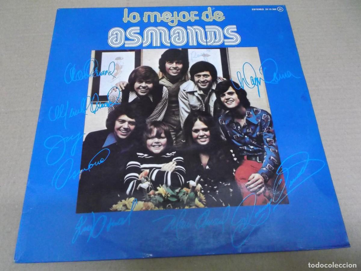 Discos de vinilo: OSMONDS (LP) LO MEJOR A&Ntilde;O 1975