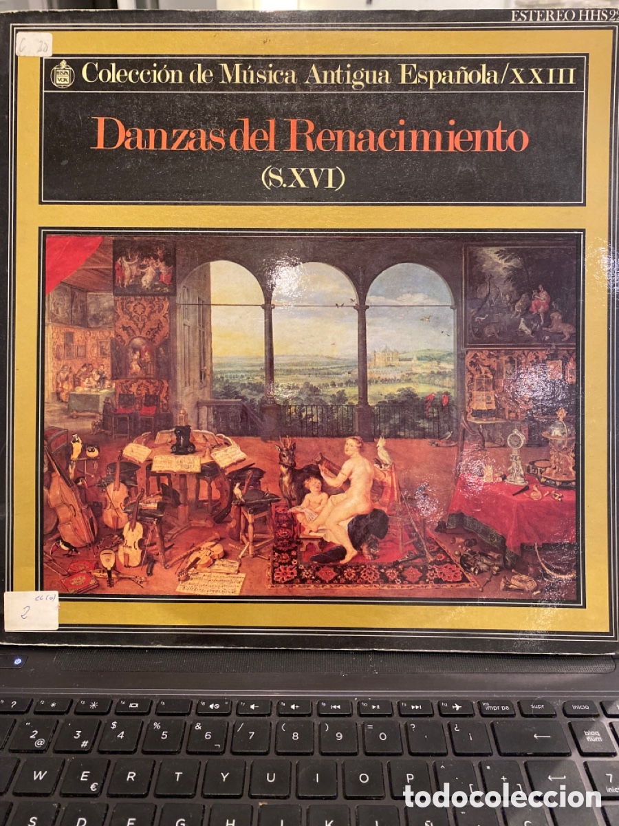 Discos de vinilo: DANZAS DEL RENACIMIENTO SIGLO XVI - COLECCION MUSICA ANTIGUA ESPA&Ntilde;OLA LP SPAIN