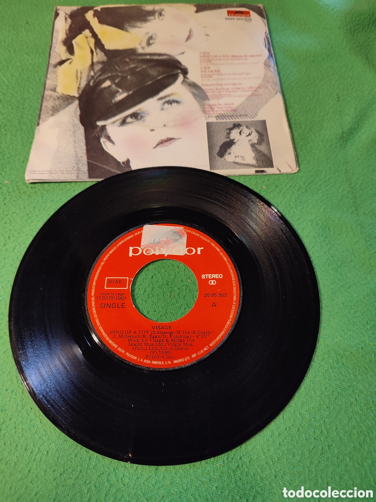 Discos de vinilo: Visage - Mind of a toy - Foto 2