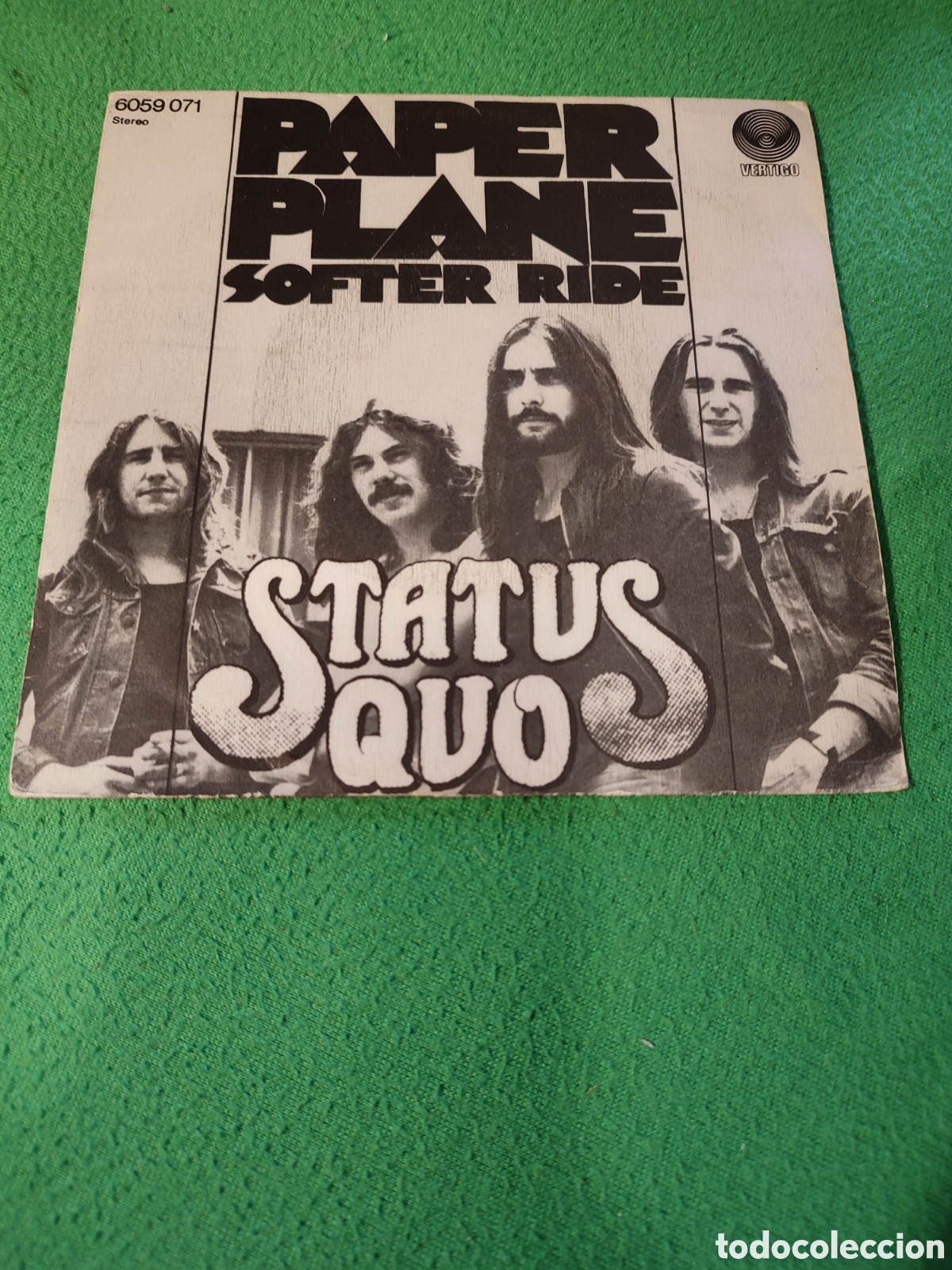 Discos de vinilo: Status Quo - Paper plane - Foto 1
