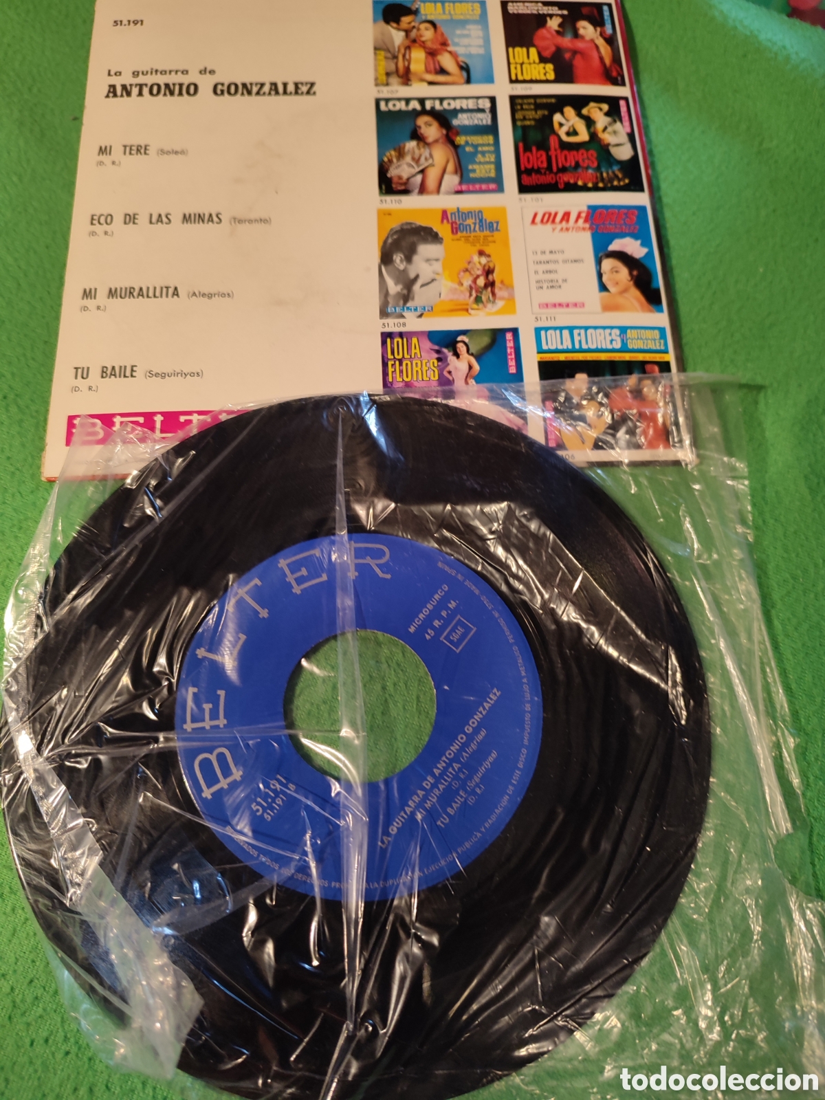 Discos de vinilo: Antonio Gonz&aacute;lez + Mi Tere + 3 - Foto 2