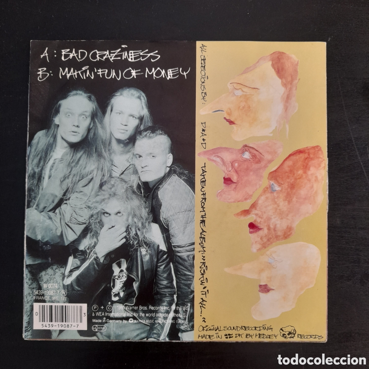 Discos de vinilo: D.A.D. DAD &ndash; Bad Craziness - Foto 2