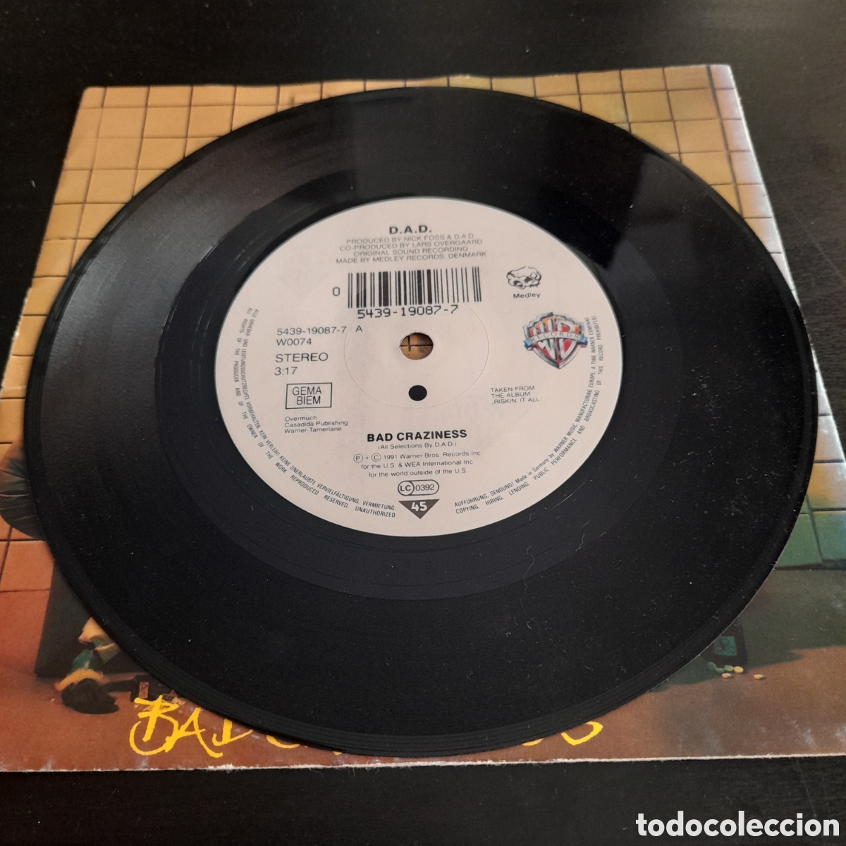 Discos de vinilo: D.A.D. DAD &ndash; Bad Craziness - Foto 3