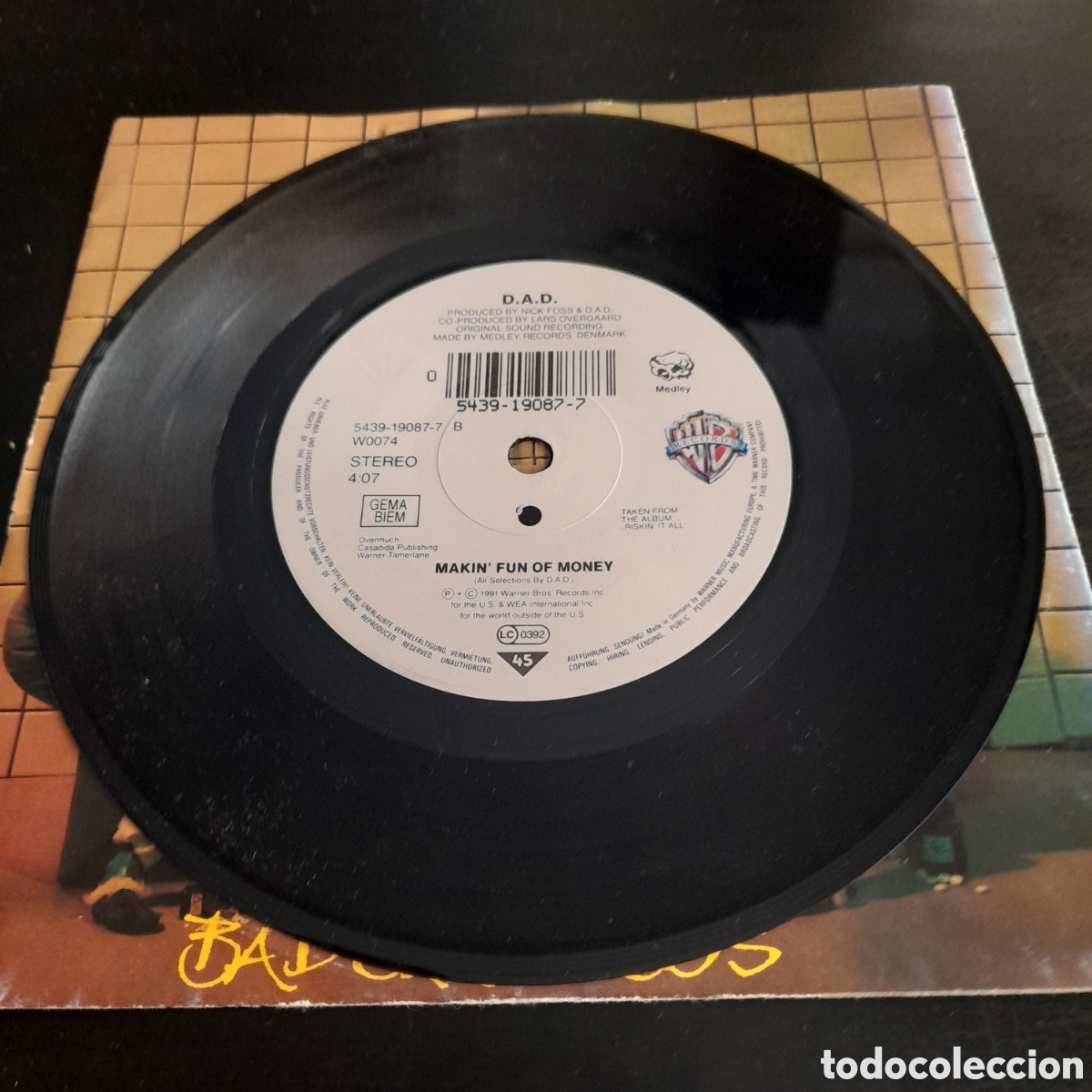 Discos de vinilo: D.A.D. DAD &ndash; Bad Craziness - Foto 4
