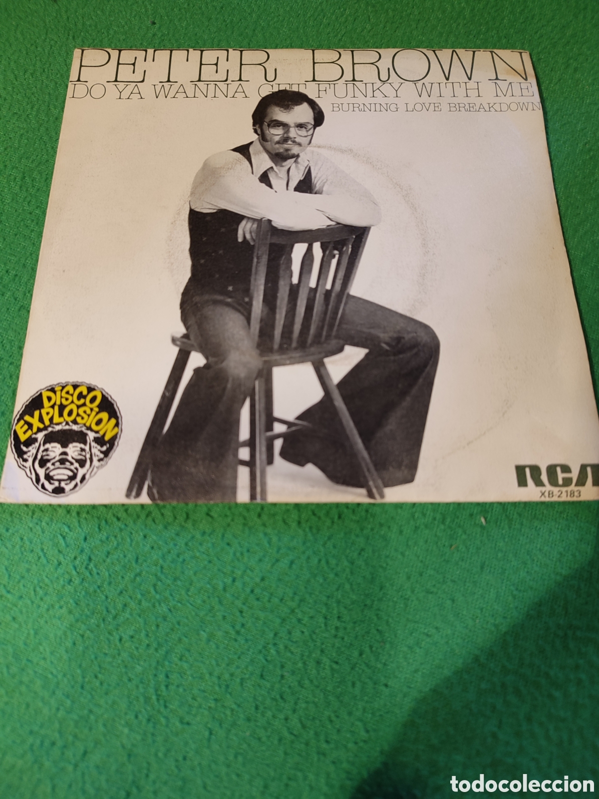 Discos de vinilo: Peter Brown - Do ya wanna get funky with me - Foto 1