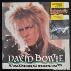 Discos de vinilo: DAVID BOWIE – UNDERGROUND. DENTRO DEL LABERINTO. 1986, ESPAÑA. VINILO, 7”, 45 RPM, PROMO