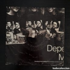 Discos de vinilo: DEPECHE MODE – EVERYTHING COUNTS (LIVE). VINILO, 7”, SINGLE, PROMO, 1989, ESPAÑA