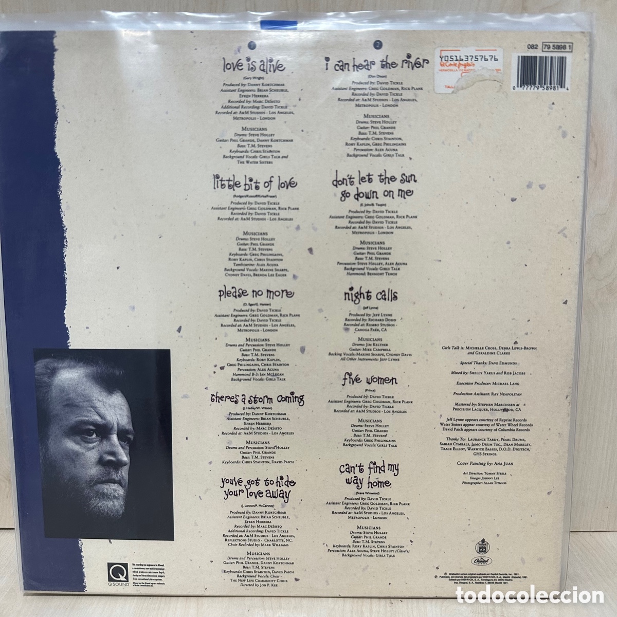 Discos de vinilo: Joe Cocker - Night Calls (LP) - Foto 2