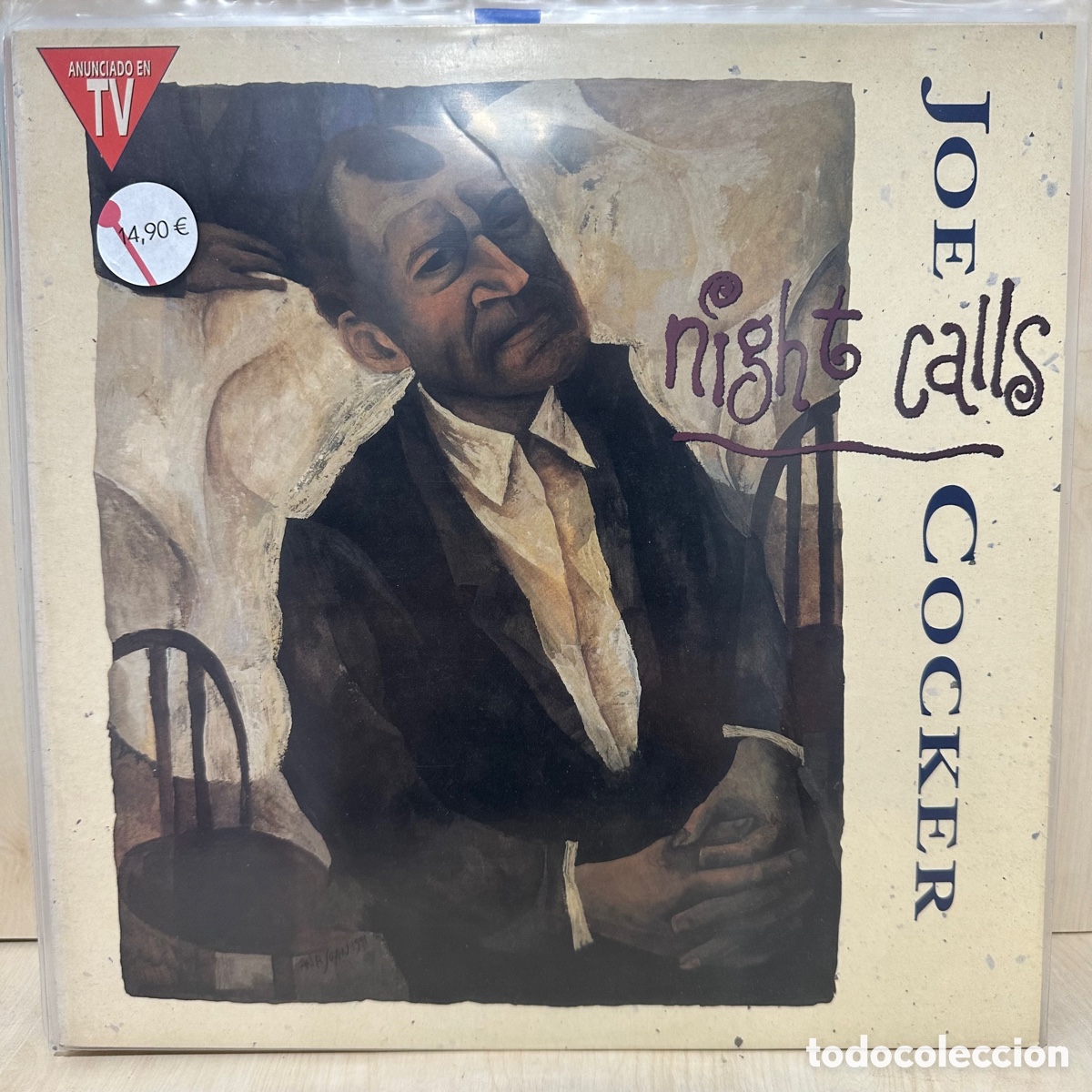 Discos de vinilo: Joe Cocker - Night Calls (LP) - Foto 1