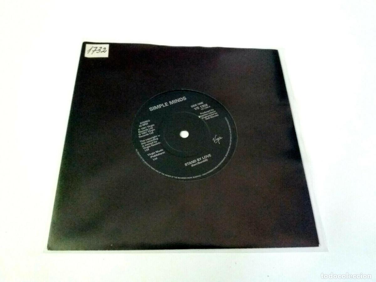 Discos de vinilo: SIMPLE MINDS &rdquo;STAND BY LOVE&rdquo; 7&rdquo; SINGLE EX/EX - Foto 1