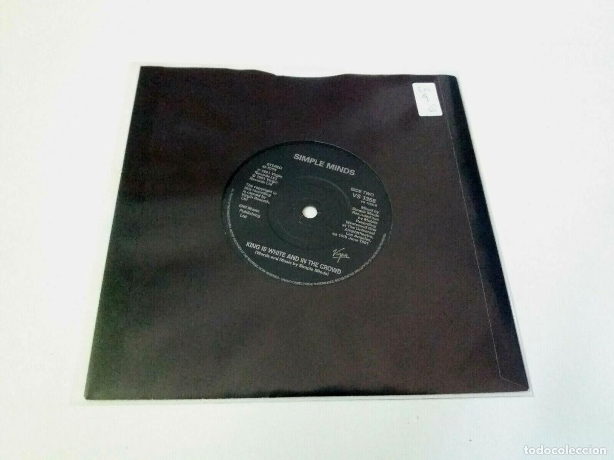 Discos de vinilo: SIMPLE MINDS &rdquo;STAND BY LOVE&rdquo; 7&rdquo; SINGLE EX/EX - Foto 2