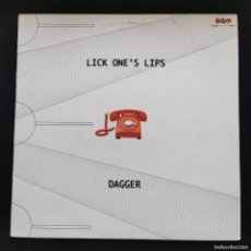 Discos de vinilo: LICK ONE'S LIPS – DAGGER